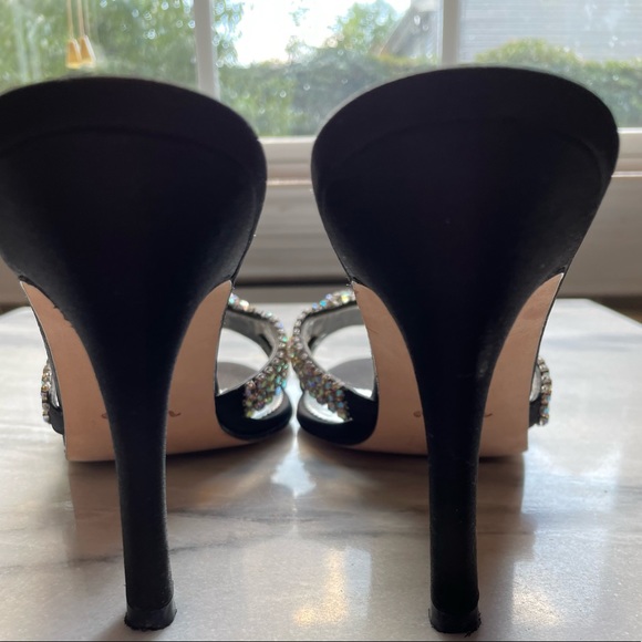 Nina’s Rhinestone Heel Sandals - Picture 4 of 14